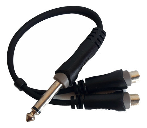 Cable Derivador  Y  Adaptador Rca A Plug Mono 6.5mm Skp 0
