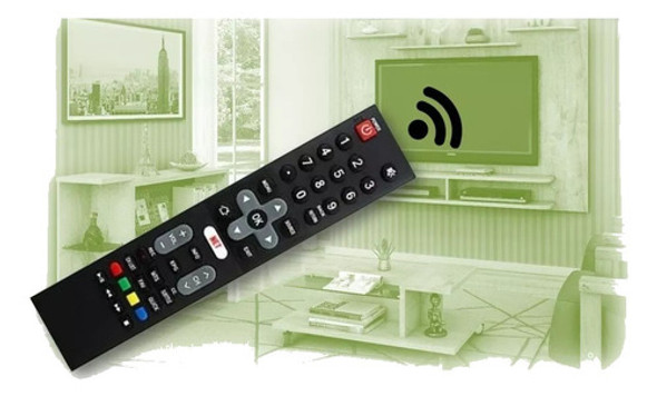 Control Remoto Smart Tv Lcd Led Para Rca Admiral Philco 533 0