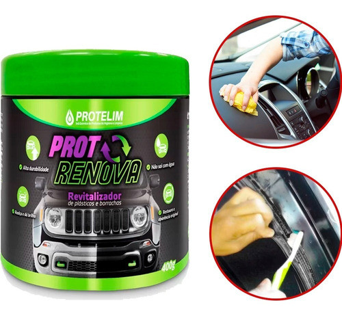 Prot Renova Protelim 400g Revitaliza Plastico Borracha 1