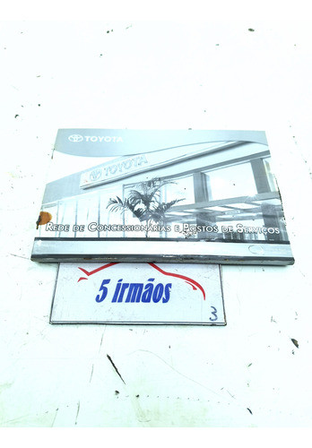 Manual Proprietário Toyota Hilux 2.8 2016 / 2017 1