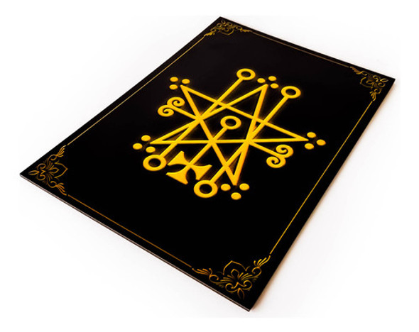 Placa Decorativa Astaroth 20x30 Cm 1 Placa Decorativa Astaroth 20x30 Cm 1