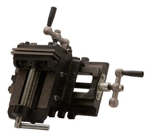 Morsa Cruz Para Taladro De Banco De 4'' 0