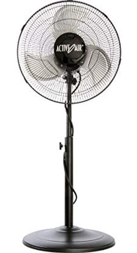 Active Air Acfp1016 Hd Pedestal, Ventilador De 16  , Negro 0