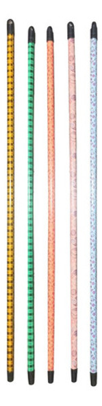 Cabo De Madeira Para Vassoura 120 Cm Decorado Atacado C/3 0 Cabo De Madeira Para Vassoura 120 Cm Decorado Atacado C/3 0