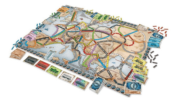 Aventureros Al Tren! Europa - Juego De Mesa 1