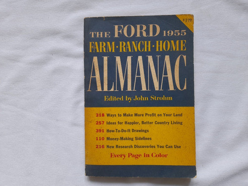 The Ford Almanac 1955, John Strohm. Almanaque, Auto 0