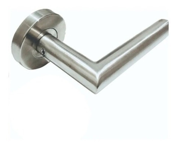 Media Manija Acero Inoxidable Recta Giratoria - Bronzen 1