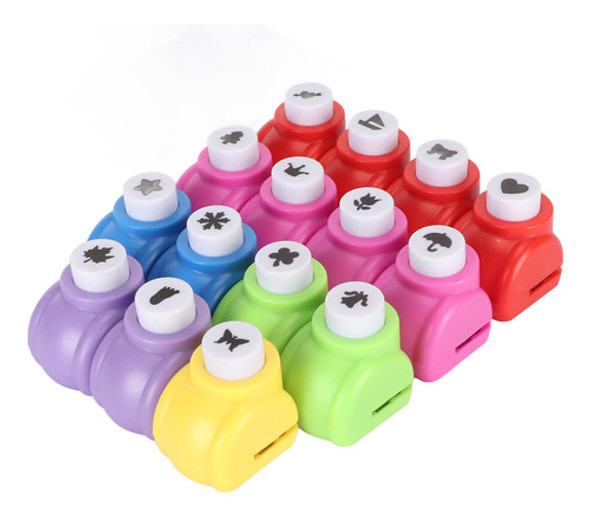 Conjunto De Perfuradores De Papel Em Forma De 15 Peças Para 0