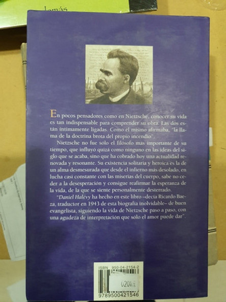 Libro:vida De Nietzsche-daniel Halevy 1