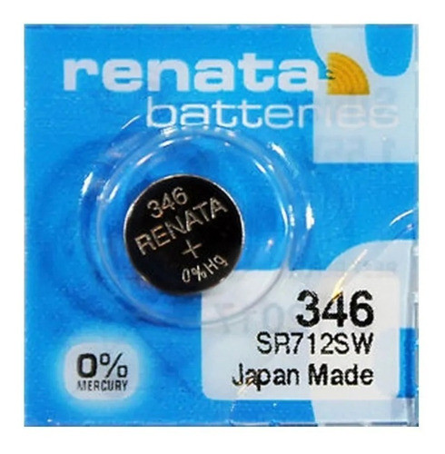 1 X Pilas Renata 346 Sr712sw (japon) 0