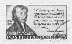 Sello Italiano 1956 Poste Italiane Amedeo Avogadro L25 0