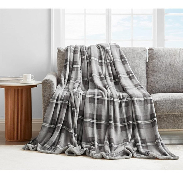 Nautica - Manta Queen, Ropa De Cama De Lana De Felpa Súper S 1 Nautica - Manta Queen, Ropa De Cama De Lana De Felpa Súper S 1