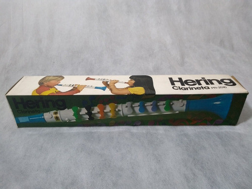 Brinquedo Antigo Clarineta Da Hering Sem Uso Anos 80 0