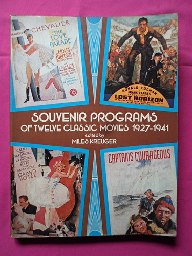 Souvenir Programs Of Twelve Classic Movies 1927-1941 0