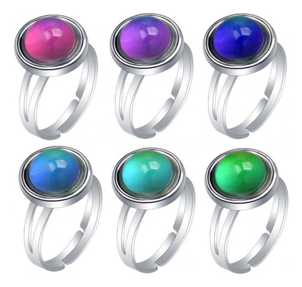 3 Anel De Abertura De Anel De Humor, Joias Da Moda 1 3 Anel De Abertura De Anel De Humor, Joias Da Moda 1