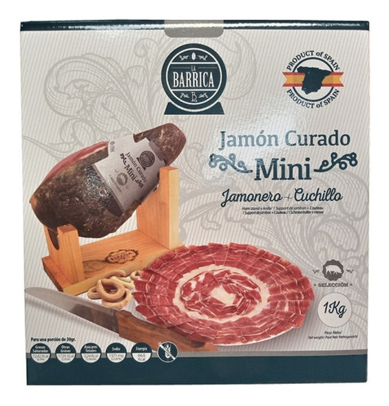 Kit Mini Jamon - Presunto Serrano - España E Hijos - 1 Kg 0