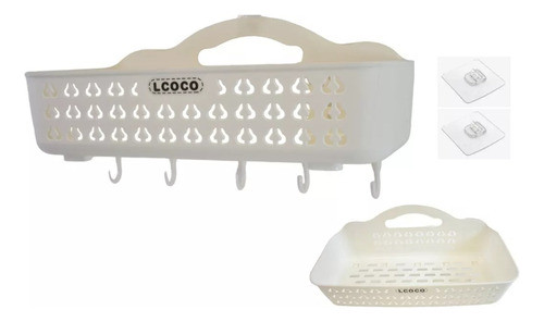 Organizador Colgante Con Ganchos 37x17x9cm 0