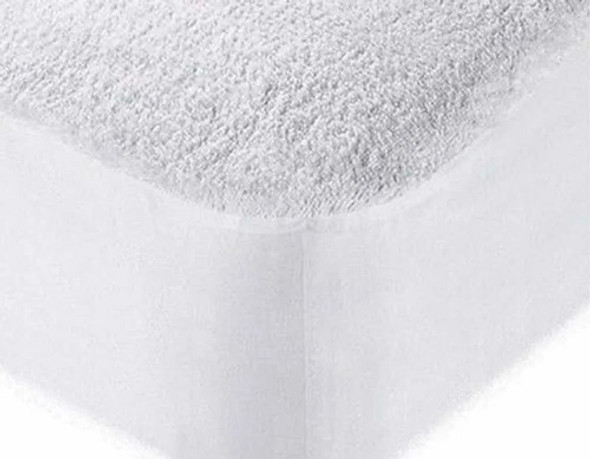 Cubre Colchón Impermeable Ajustable 140x190 Toalla Fiberball 1