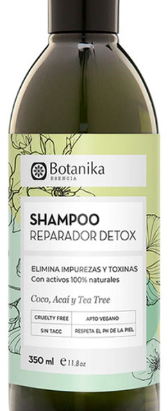 Natier Botanika Shampoo Vegano Reparador Detox Coco X 350ml 1