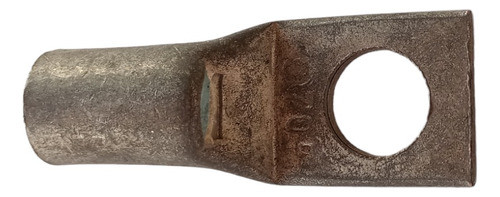 Terminal De Cobre Estaneado Ojal 1/2 Para Cable 11mm X6/u. 0
