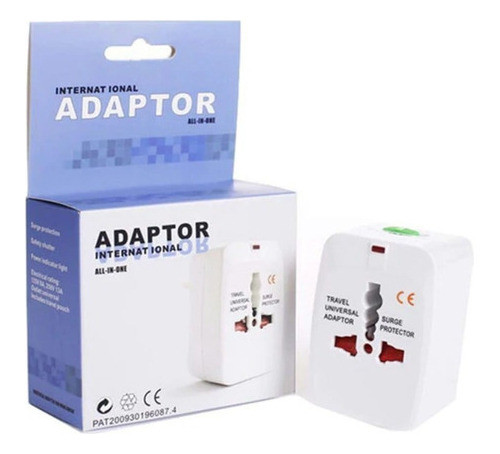 Adaptador Universal Viajero Cualquier Enchufe Brasil Europa 0