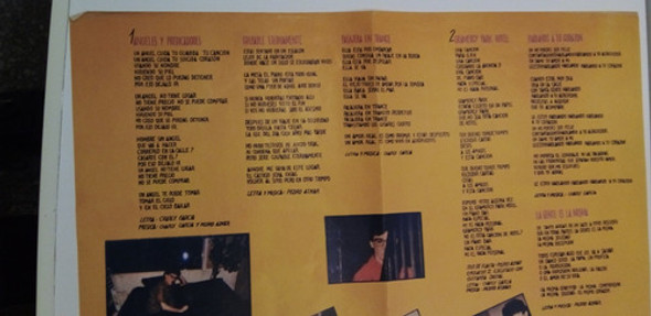 Poster Charly Garcia Pedro Aznar Tango (original) 1 Poster Charly Garcia Pedro Aznar Tango (original) 1