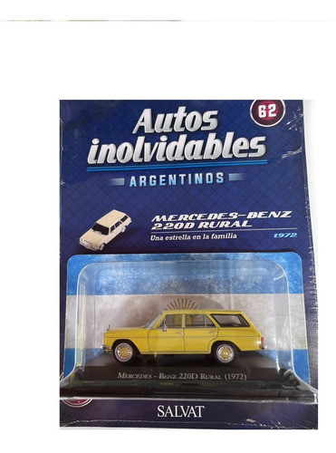 Revista Autos Inolvidables Argentinos N62 Mercedes Benz 220d 0