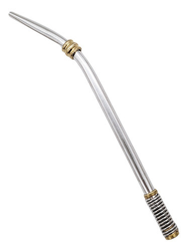 Bombilla Mate Coco Fijo Curva Corta Blister X 8 Unidades 0