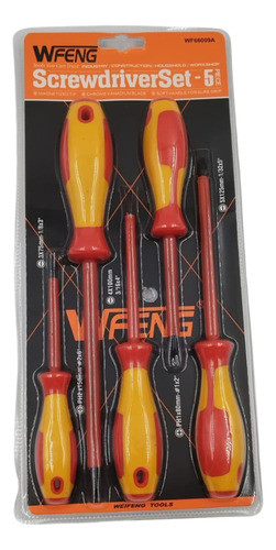 Destornillador 5 Piezas Para Electricista 1