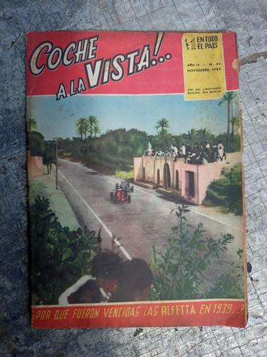 Coche A La Vista N.40 Nov 1950 - Vencidas Alfettas En 1939? 0
