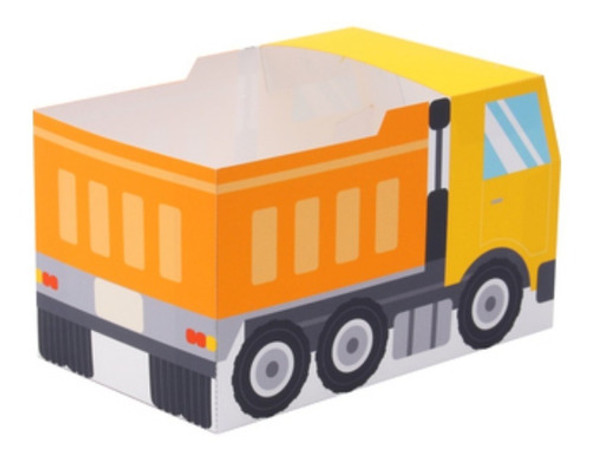 Caja Con Forma De Camión Ideal Souvenir - Para Imprimir 1