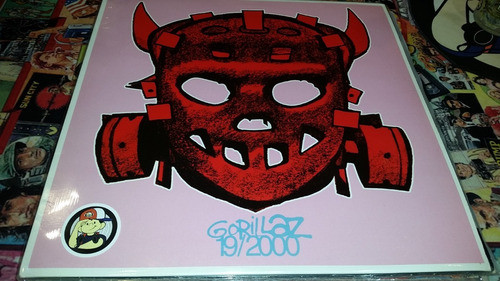 Gorillaz 19 2000 Vinilo Maxi Con Insert Uk Impecable 2001 0