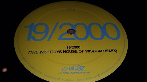 Gorillaz 19 2000 Vinilo Maxi Con Insert Uk Impecable 2001 1