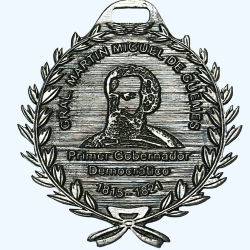 Medalla Salta Gral. Guemes Bicentenario De La Patria 0
