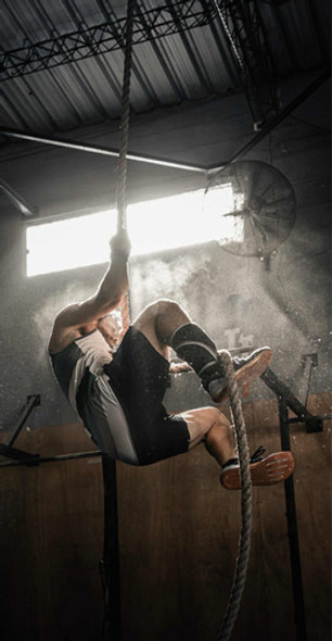 Cuerda Soga Crossfit Para Trepar 5mtsx38mm  Diámetro 0