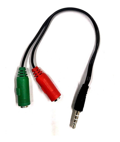 Cable Conector Cualquier Auricular Con Microfono A Notebook 1