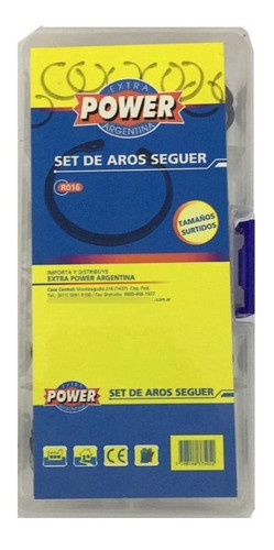 Set De Aros Seguer Extra Power R016 Tamaños Surtidos 1