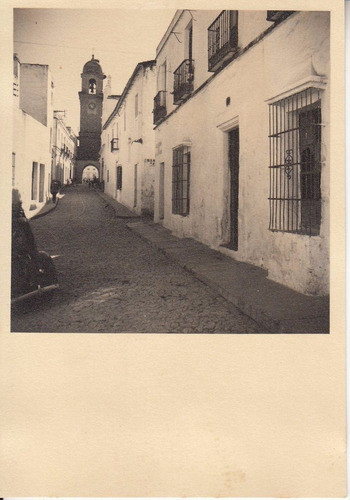 1951 Sevilla Fotografia Callejuela Barrio Chiclana España 0