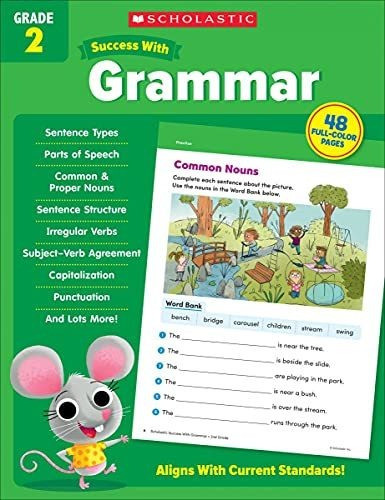 Book : Scholastic Success With Grammar Grade 2 - Scholastic 0