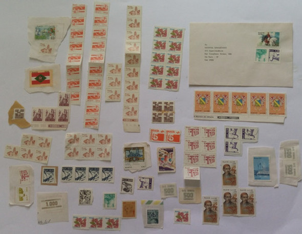 Lote 110 Selos Brasil 1980 Coleção Revenda Sem Carimbo L 58 0