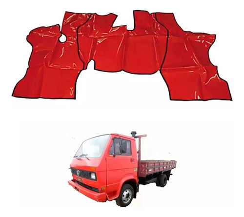 Tapete Vinil Vermelho Vw 690 790 7110s 790s Ate 1991 0