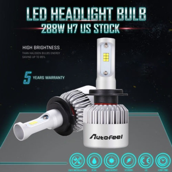 34560lm Cree 288w Led H7 Kit Low Beam Bombillas 6000k Blanco 1