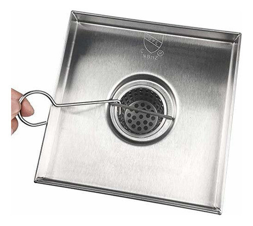 Neodrain Desagüe De Ducha Cuadrado De 4 Pulgadas Con Rejil 1