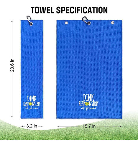 Byqone Dink Responsablemente Pickleball Toalla Pickleball Re 1
