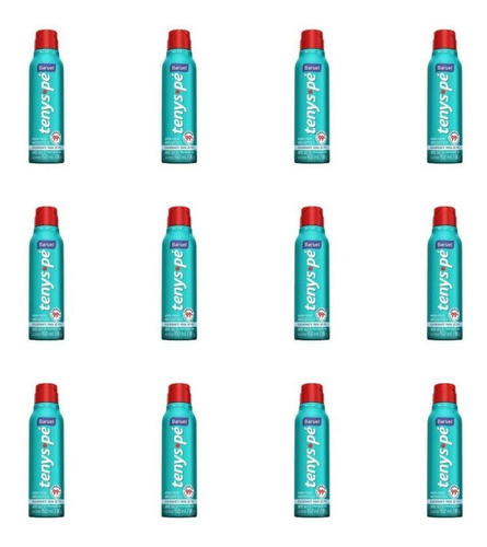 Baruel Tenys Pé Menta Fresh Jato Seco 86g (kit C/12) 0