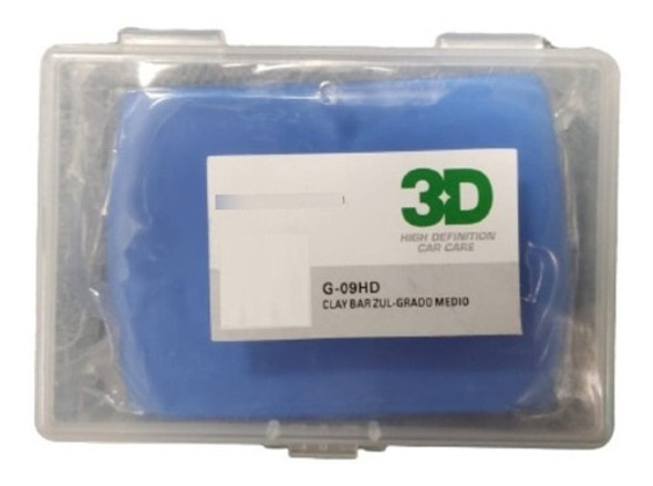 3d Clay Bar Barra Descontaminante Grado Medio 200g 0