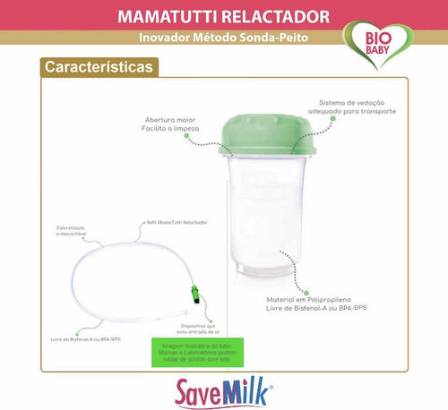 Sondas Para Relactador Mamatutti By Savemilk X 10 Unidades 0