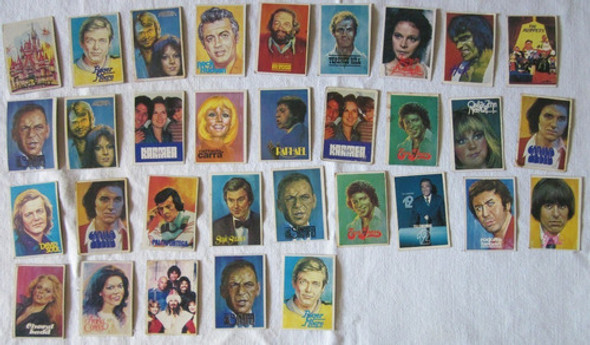 31 Figuritas De Album De Famosos 0