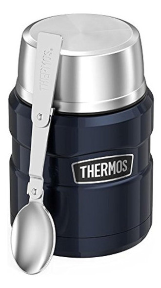 Jarra De Alimentos Termo Inoxidable De 16 Onzas Con Cuchara 1
