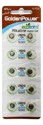 2 Pilas G1 / Lr621 / 364 1.5v Alcalina (6.80 X 2.10mm) 0